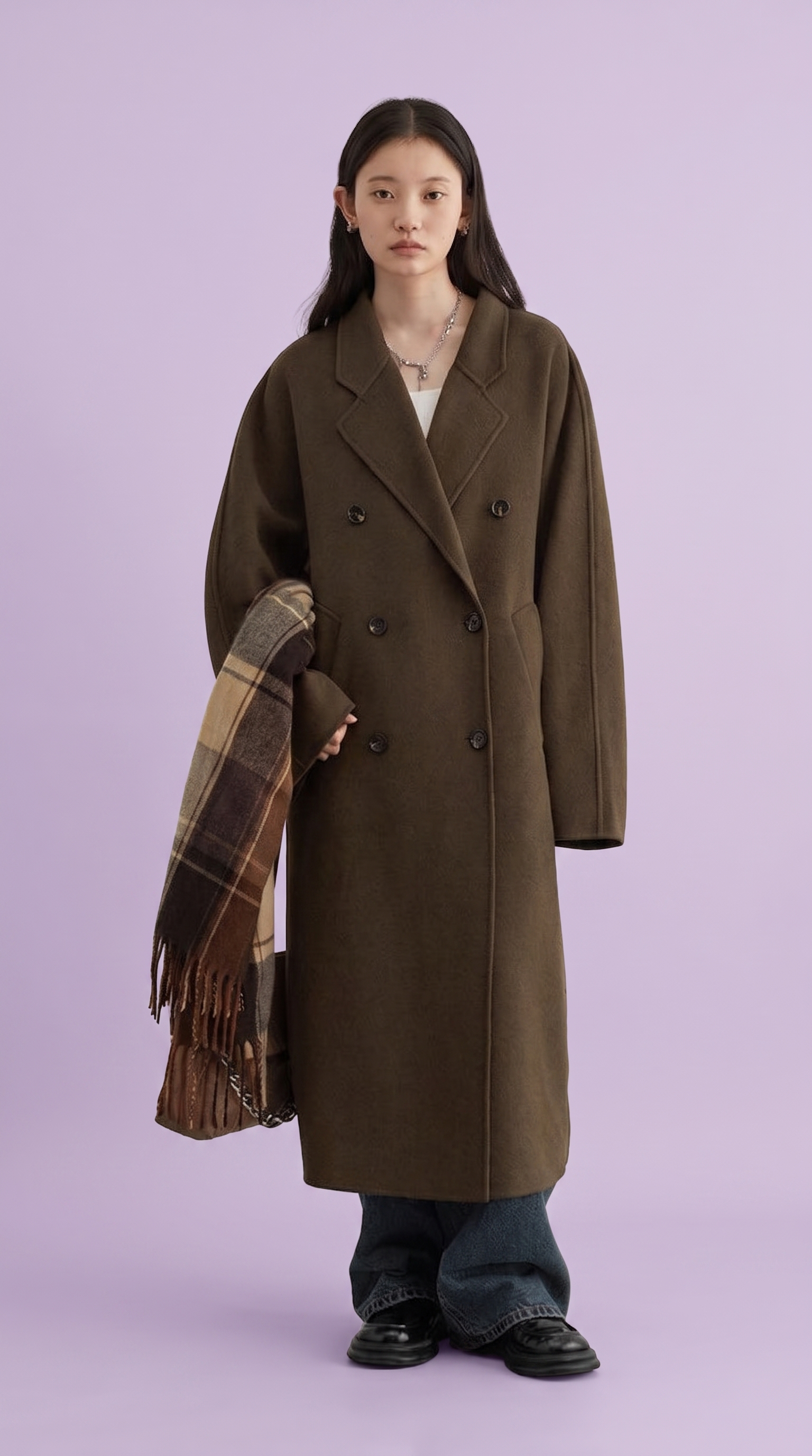 Jade | Trench Wool Coat